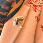 NOT A BIG FAN, diamanté pin