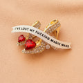 Magic wand, Glinda’s shoes diamanté pin