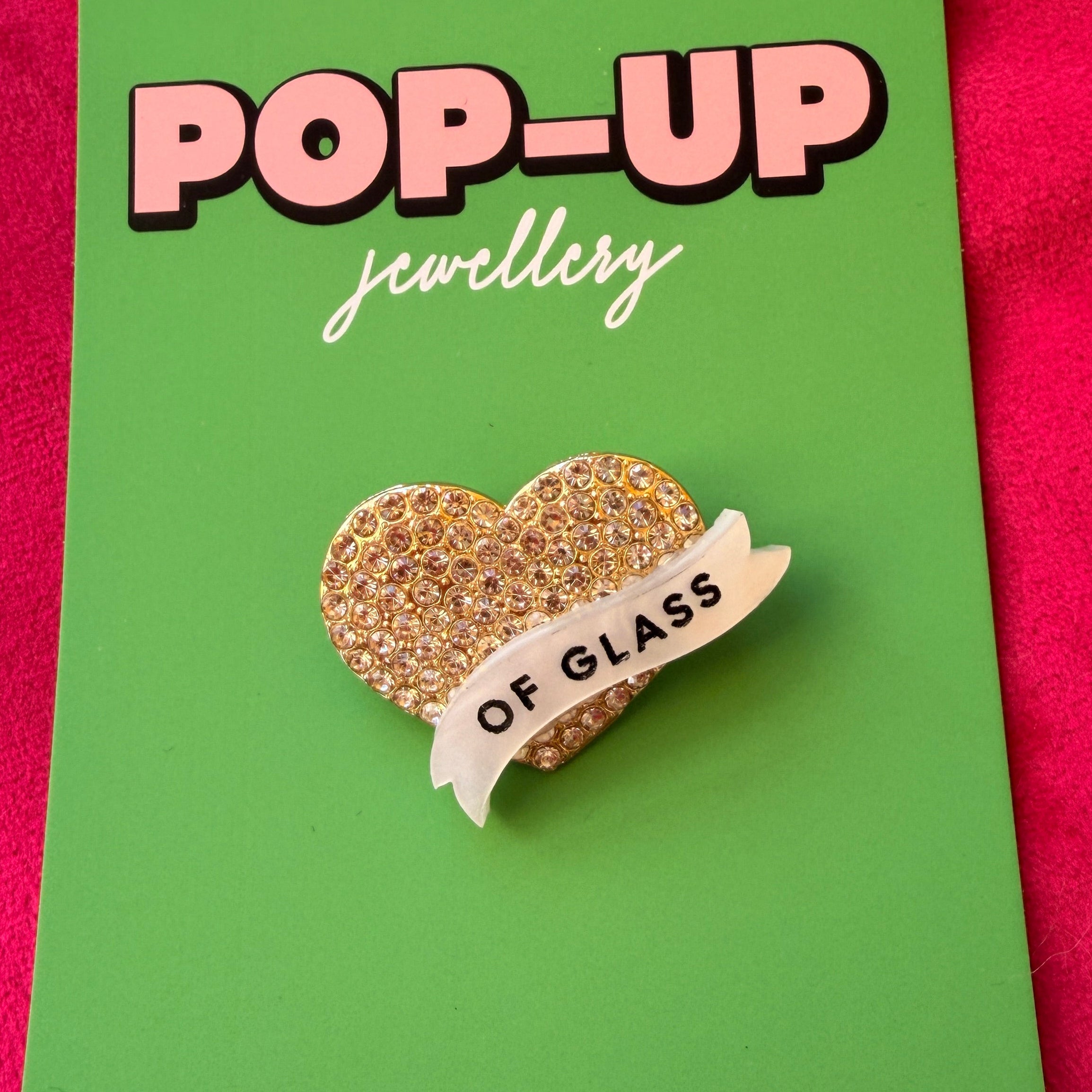 Heart of Glass pin