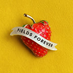 Strawberry Fields pin