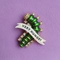 Very hungry caterpillar pin