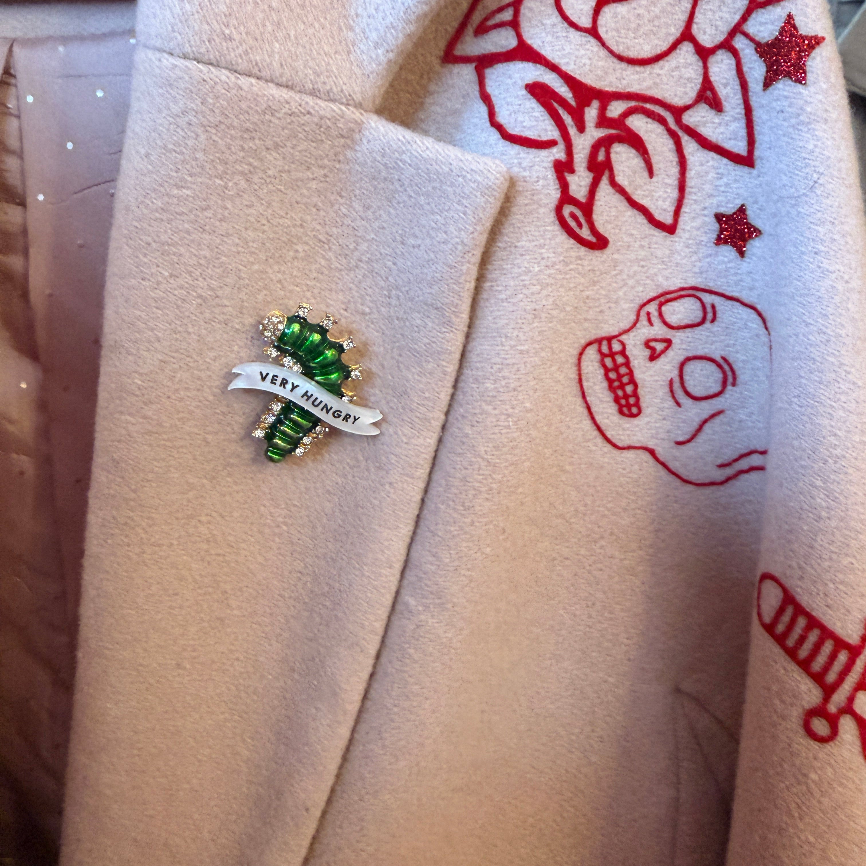 Very hungry caterpillar pin