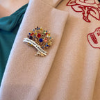 We’re JUSTIFIED and we’re ANCIENT. Diamanté sycamore tree pin
