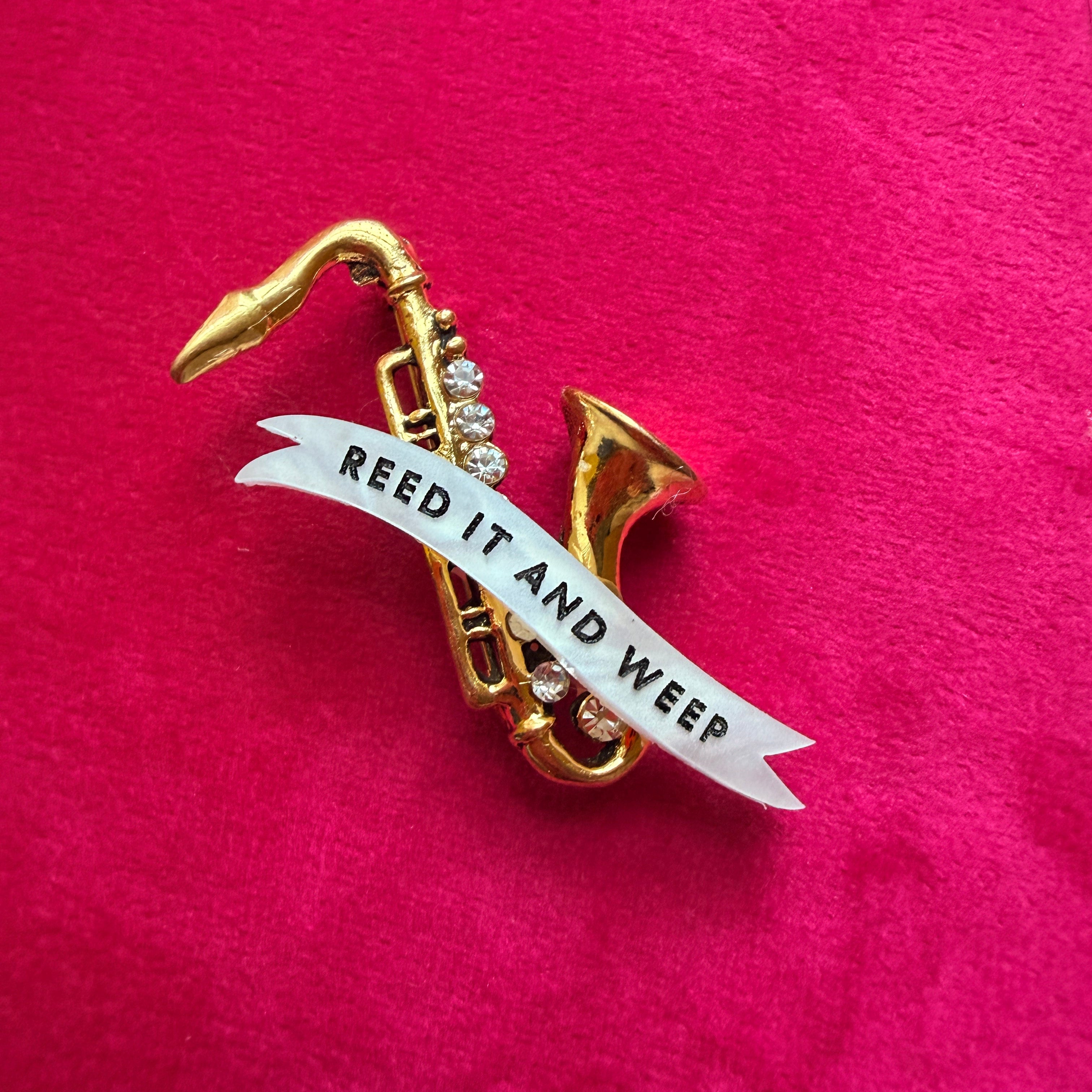 Suitable for work Saxophone pin