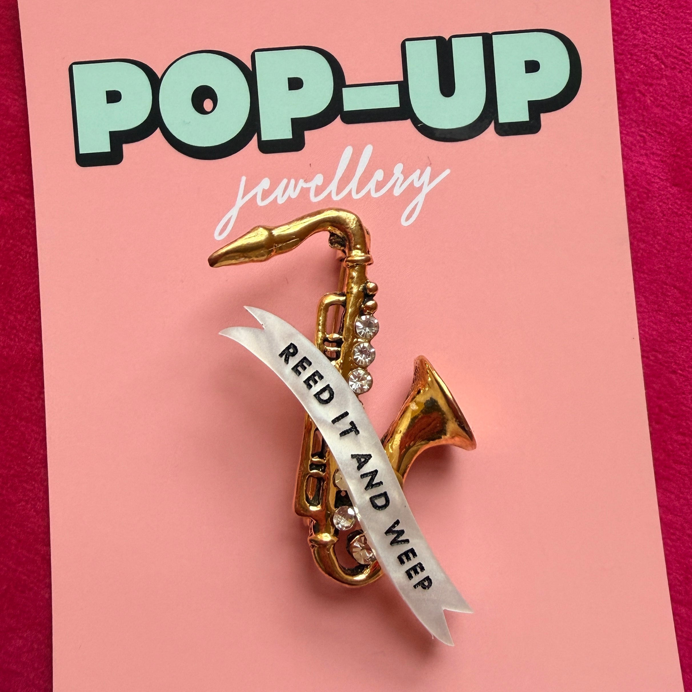 Suitable for work Saxophone pin