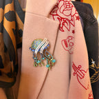I DON’T THINK YOU ARE READY FOR THIS JELLY, Diamanté jellyfish pin