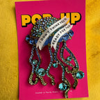 I DON’T THINK YOU ARE READY FOR THIS JELLY, Diamanté jellyfish pin